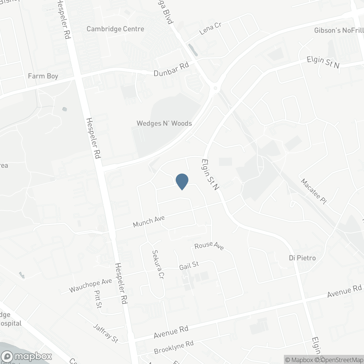 129 KOVAC Road, Cambridge, Ontario N1R 8K4